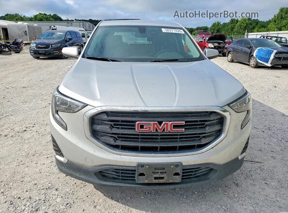3GKALMEV5JL201201 2018 GMC TERRAIN Silver Вид спереду