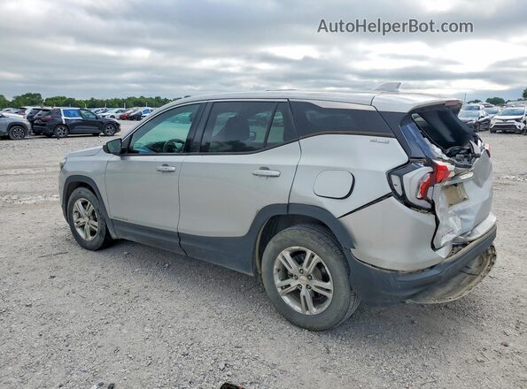3GKALMEV5JL201201 2018 GMC TERRAIN Silver Задня ліва чверть