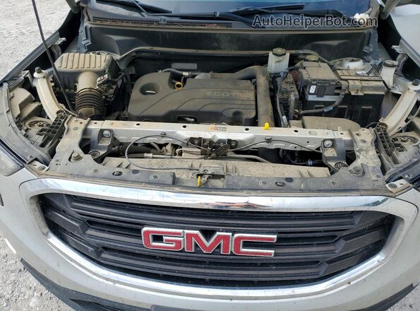 3GKALMEV5JL201201 2018 GMC TERRAIN Silver Вид підкапотного простору