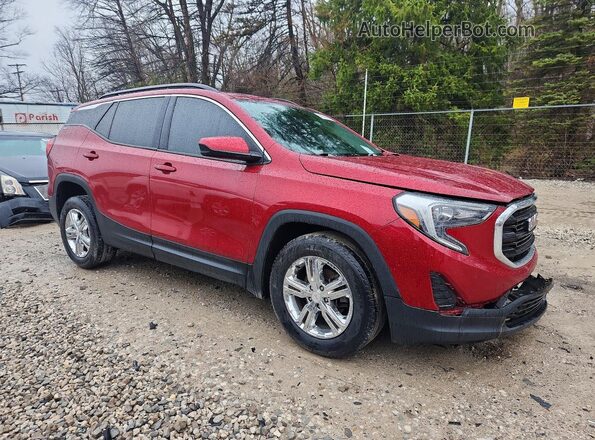 3GKALMEV5JL228480 2018 GMC TERRAIN Burgundy Front right