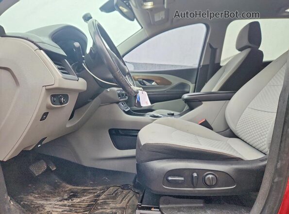 3GKALMEV5JL228480 2018 GMC TERRAIN Burgundy Front interior view
