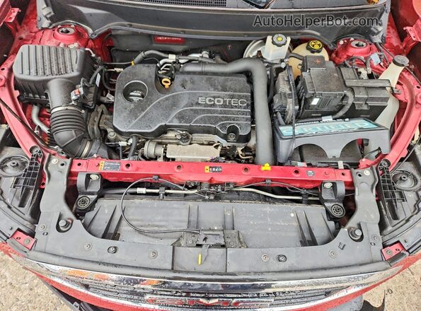 3GKALMEV5JL228480 2018 GMC TERRAIN Burgundy Engine compartment view