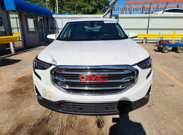 3GKALMEV5JL324206 2018 GMC TERRAIN White Widok z przodu