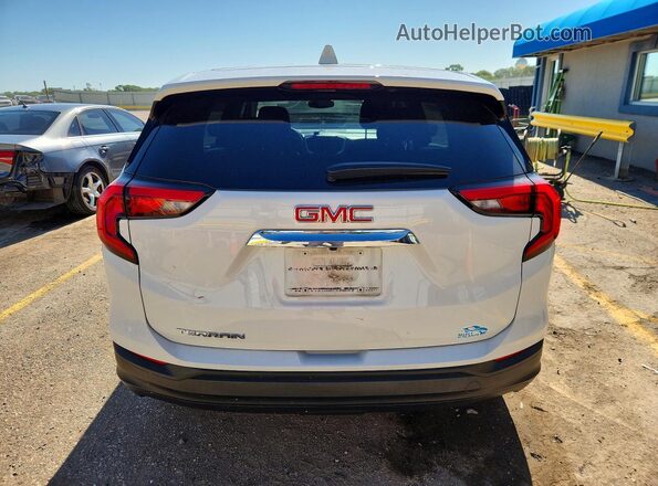 3GKALMEV5JL324206 2018 GMC TERRAIN White Widok z tyłu