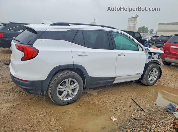 3GKALMEV5KL166905 2019 GMC TERRAIN Белый Задняя правая четверть