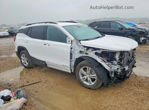 3GKALMEV5KL166905 2019 GMC TERRAIN Белый Передняя правая четверть