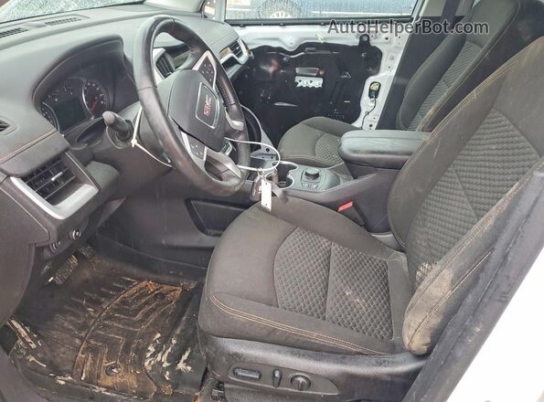 3GKALMEV5KL166905 2019 GMC TERRAIN Белый Вид салона спереди
