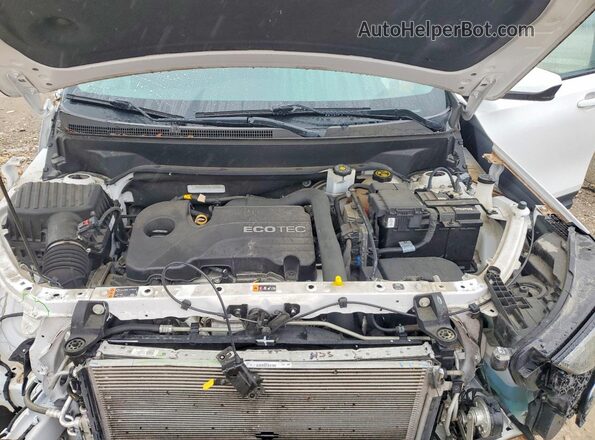 3GKALMEV5KL166905 2019 GMC TERRAIN Белый Вид подкапотного пространства