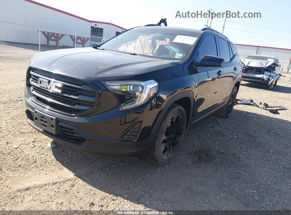 3GKALMEV5KL274327 2019 GMC TERRAIN Black Front left