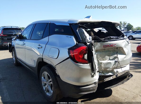 3GKALMEV5KL362679 2019 GMC TERRAIN Silver Tył lewy