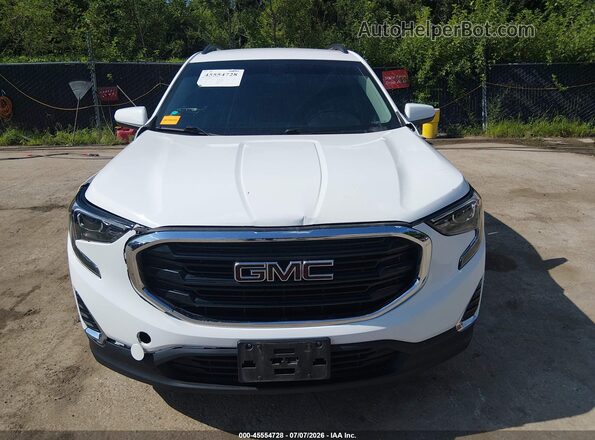 3GKALMEV5KL389137 2019 GMC TERRAIN White Vista del cuadro de instrumentos