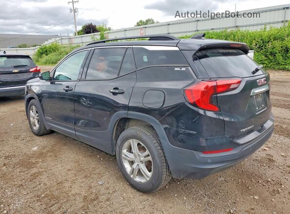 3GKALMEV5LL186024 2020 GMC TERRAIN Черный Задняя левая четверть