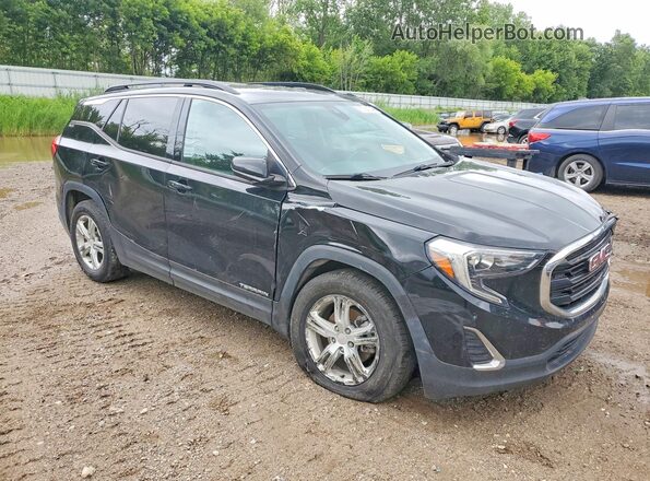 3GKALMEV5LL186024 2020 GMC TERRAIN Черный Передняя правая четверть