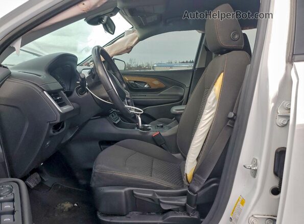 3GKALMEV5LL196777 2020 GMC TERRAIN White Vista interior delantera