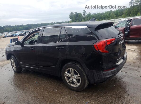 3GKALMEV5LL313502 2020 GMC TERRAIN Black Trasero izquierdo