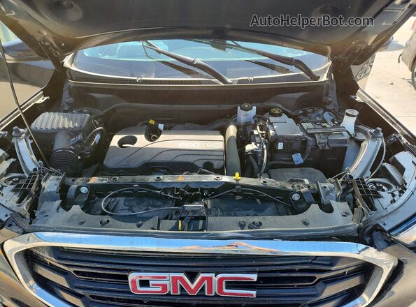 3GKALMEV5LL342630 2020 GMC TERRAIN Black Vista del compartimento del motor