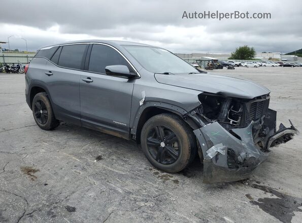 3GKALMEV5LL346581 2020 GMC TERRAIN Gray Передня права чверть