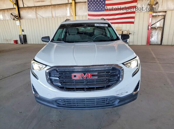 3GKALMEV5ML359042 2021 GMC TERRAIN White Widok z przodu