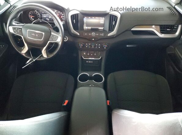 3GKALMEV5ML359042 2021 GMC TERRAIN White Widok deski rozdzielczej