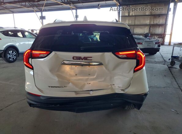 3GKALMEV5ML359042 2021 GMC TERRAIN White Widok z tyłu