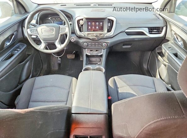 3GKALMEV5NL261985 2022 GMC TERRAIN Blue Vista del salpicadero