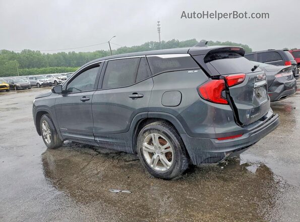 3GKALMEV6JL143731 2018 GMC TERRAIN Charcoal Задня ліва чверть
