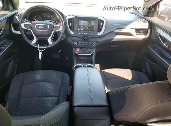 3GKALMEV6JL143731 2018 GMC TERRAIN Charcoal Вид панелі приладів