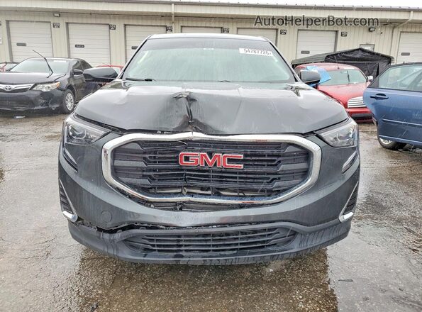 3GKALMEV6JL143731 2018 GMC TERRAIN Charcoal Вид спереду