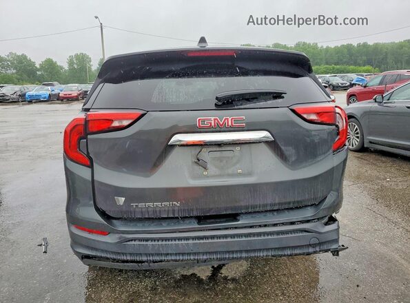 3GKALMEV6JL143731 2018 GMC TERRAIN Charcoal Вид ззаду