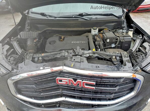 3GKALMEV6JL143731 2018 GMC TERRAIN Charcoal Вид підкапотного простору