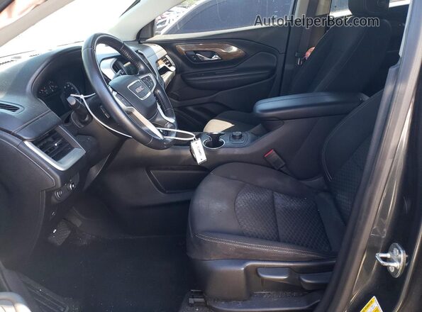 3GKALMEV6JL143731 2018 GMC TERRAIN Charcoal Вид салону спереду