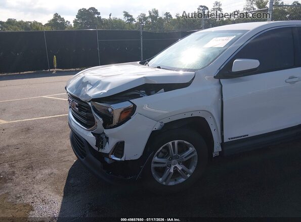 3GKALMEV6JL327745 2018 GMC TERRAIN White Դիմացի տեսք