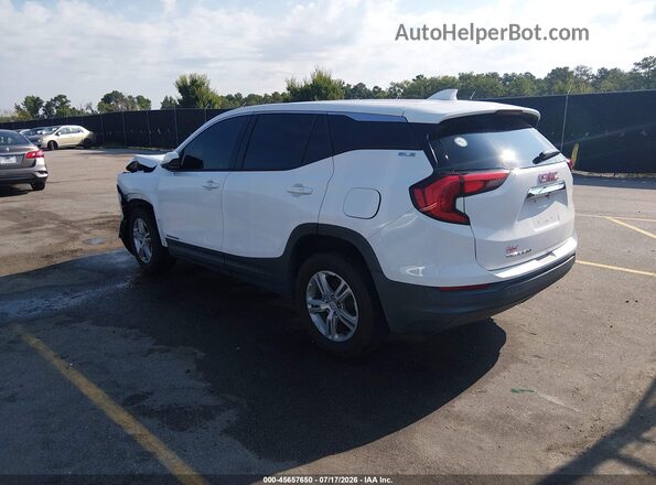3GKALMEV6JL327745 2018 GMC TERRAIN White Հետևի ձախ