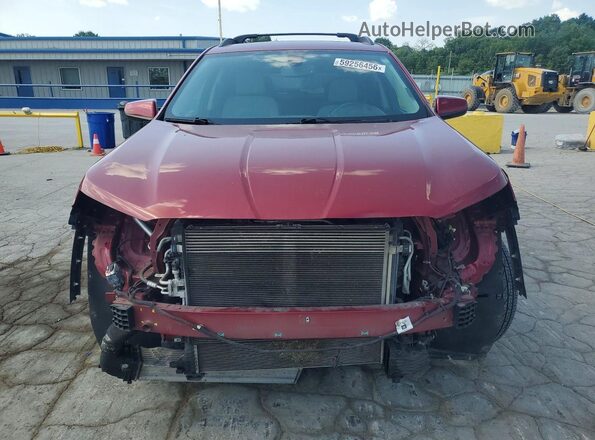 3GKALMEV6JL336171 2018 GMC TERRAIN Red Vista frontal