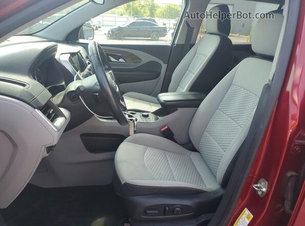 3GKALMEV6JL336171 2018 GMC TERRAIN Red Vista interior delantera