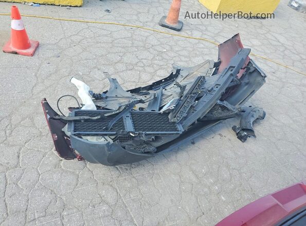 3GKALMEV6JL336171 2018 GMC TERRAIN Red Vista del compartimento del motor