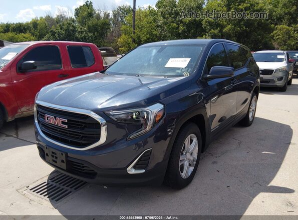 3GKALMEV6KL128597 2019 GMC TERRAIN Blue Front left