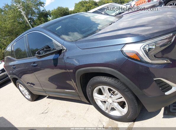 3GKALMEV6KL128597 2019 GMC TERRAIN Blue Rear interior view