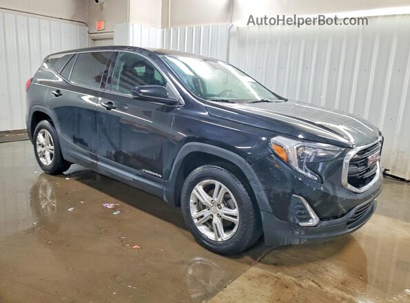 3GKALMEV6KL379569 2019 GMC TERRAIN Black Front right