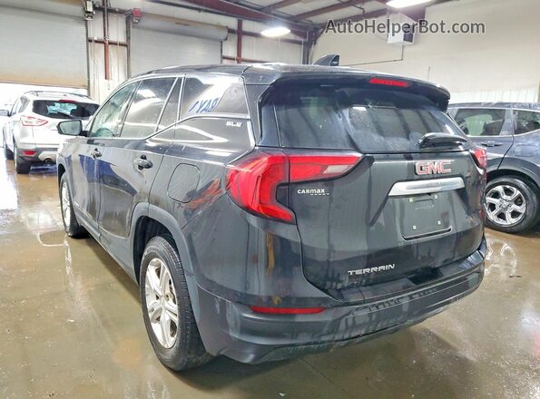 3GKALMEV6KL379569 2019 GMC TERRAIN Black Rear left