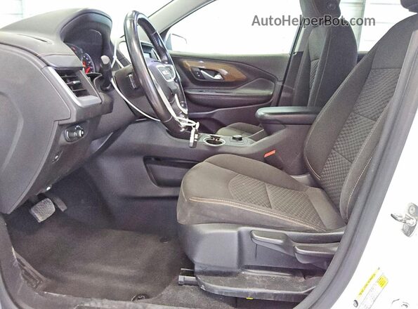 3GKALMEV6LL103653 2020 GMC TERRAIN White Vista interior delantera