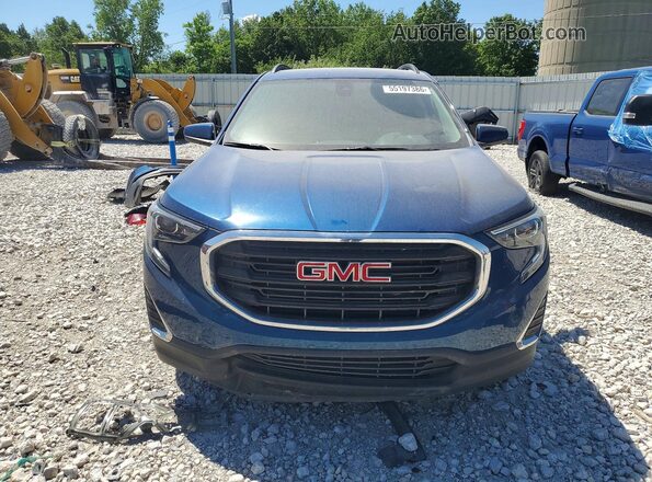 3GKALMEV6LL192141 2020 GMC TERRAIN Blue Widok z przodu
