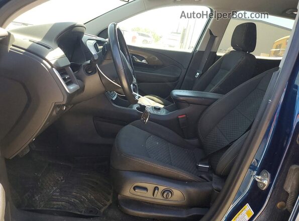 3GKALMEV6LL192141 2020 GMC TERRAIN Blue Widok wnętrza z przodu