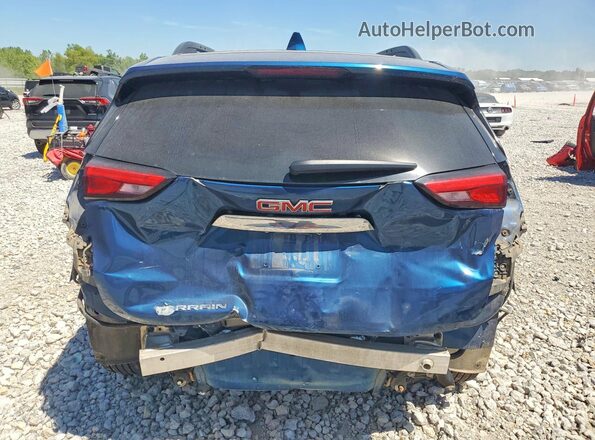3GKALMEV6LL192141 2020 GMC TERRAIN Blue Widok z tyłu