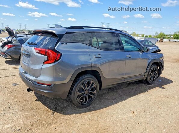 3GKALMEV6LL283135 2020 GMC TERRAIN Gray Задня права чверть