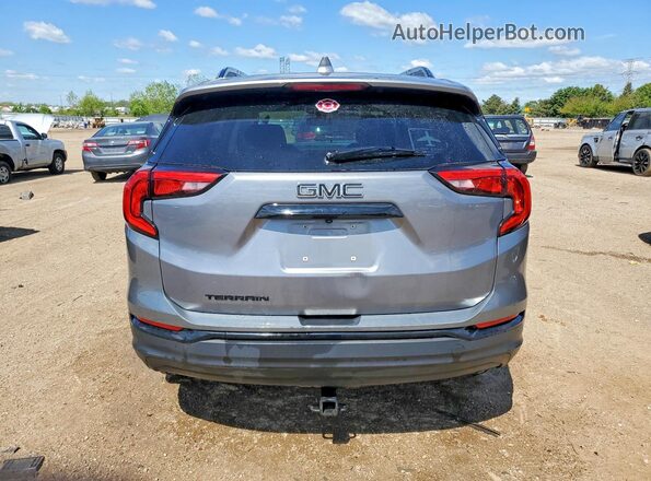 3GKALMEV6LL283135 2020 GMC TERRAIN Gray Вид ззаду