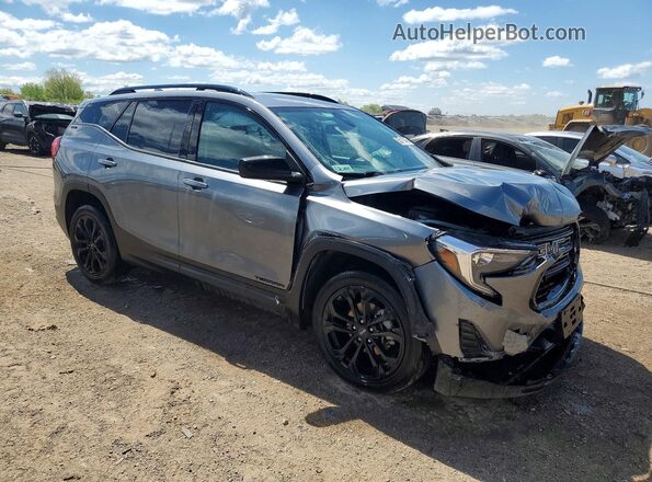 3GKALMEV6LL283135 2020 GMC TERRAIN Gray Передня права чверть