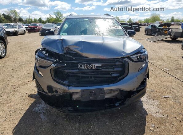 3GKALMEV6LL283135 2020 GMC TERRAIN Gray Вид спереду