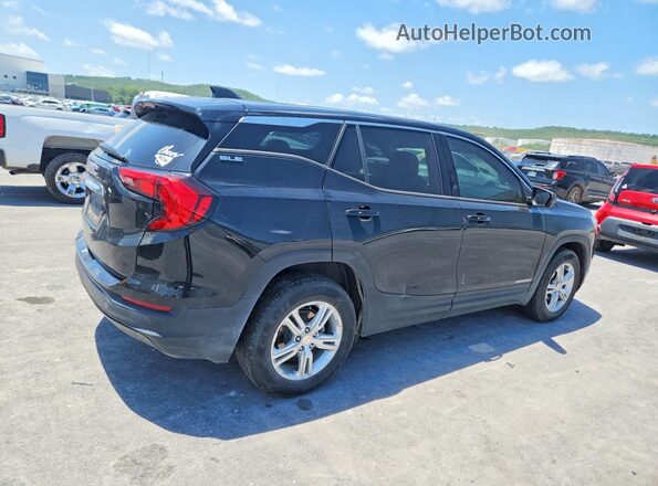 3GKALMEV6LL337534 2020 GMC TERRAIN Black Trasero derecho