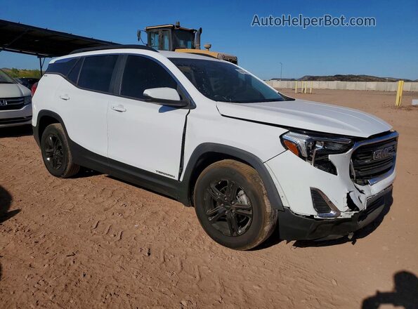 3GKALMEV6ML341942 2021 GMC TERRAIN White Front right